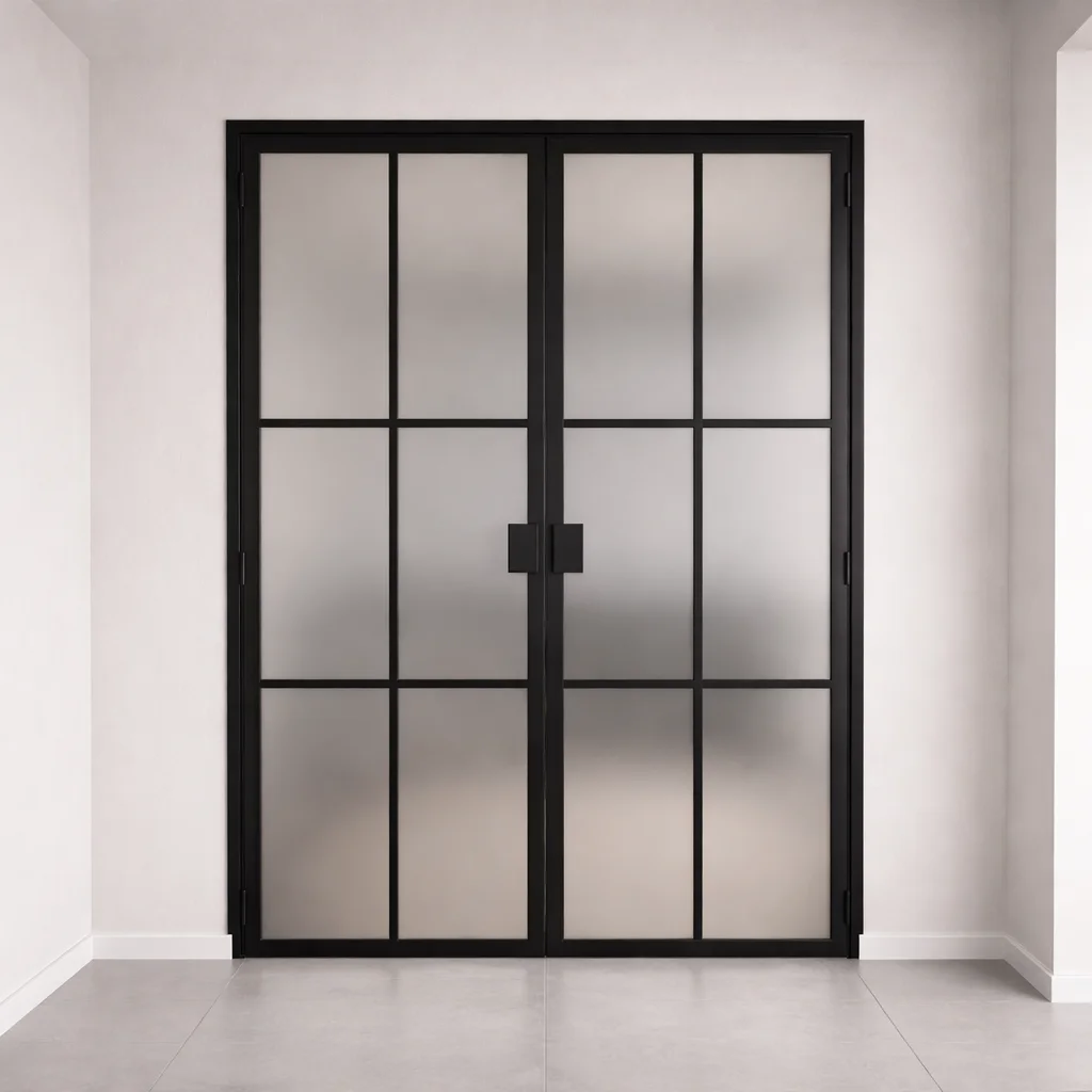 Metāla divviru durvis